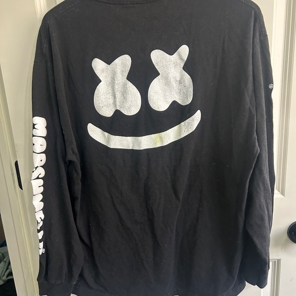 GUC Marshmello Mellogang Black Long Sleeve Shirt size XL. - Picture 5 of 7